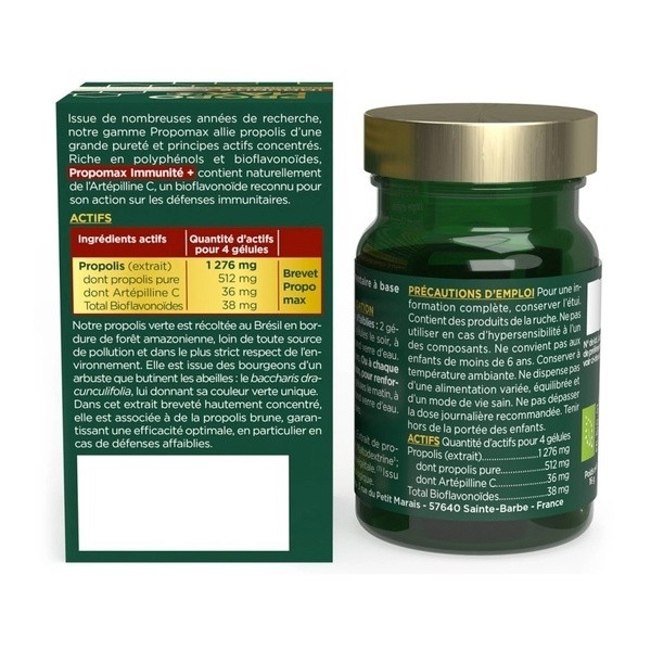 Lehning Propomax Immunité + gélules bio
