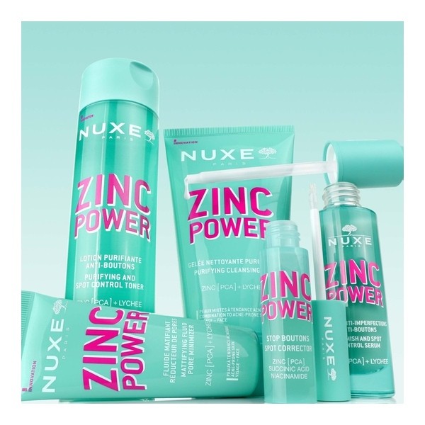 Nuxe Zinc Power gelée nettoyante purifiante