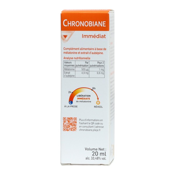 Pileje Chronobiane Immédiat spray