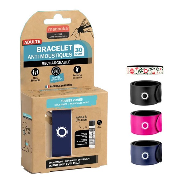 Bracelet anti moustique Manouka