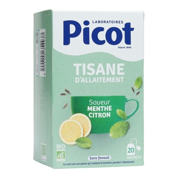 Picot tisane d'allaitement bio sachets
