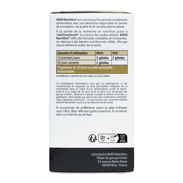 NHCO Nootonic gélules