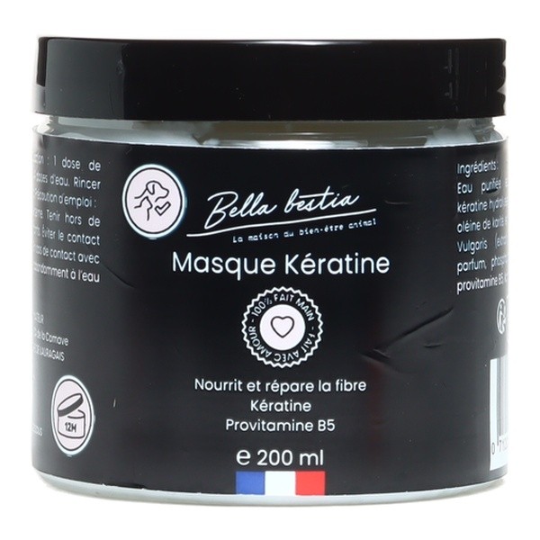 Bella Bestia Masque Kératine chien et chat