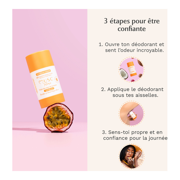 Musc Intime Déodorant Naturel