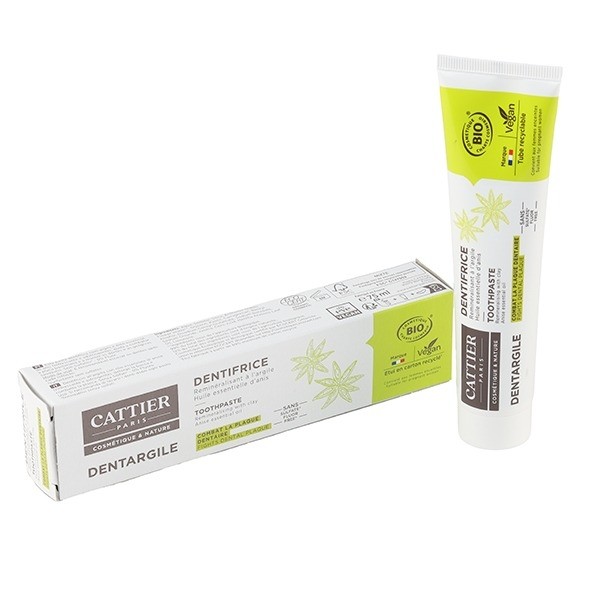 Cattier Dentargile dentifrice bio