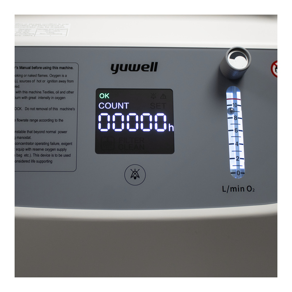 Concentrateur d'oxygène 10 litres 8F 10 Yuwell