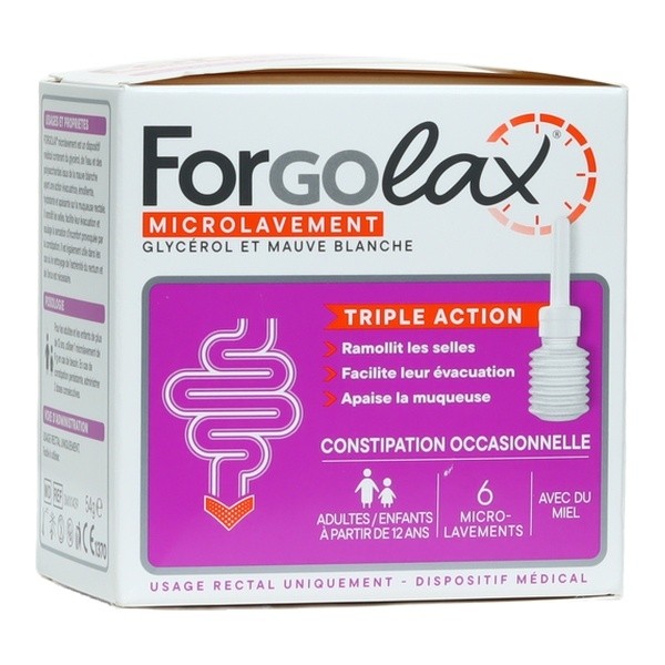Forgolax Micro lavement triple action