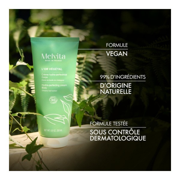 Melvita L'or végétal Crème hydra perfectrice corps bio