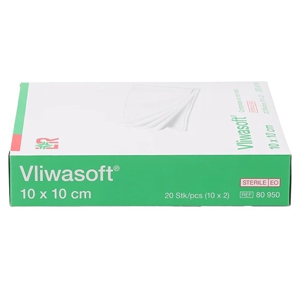 Compresses non tissées stériles Lohmann Vliwasoft