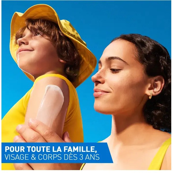 Cerave Lait solaire invisible hydratant SPF 50+