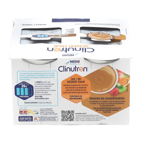 Clinutren Dessert 2kcal crème HP HC