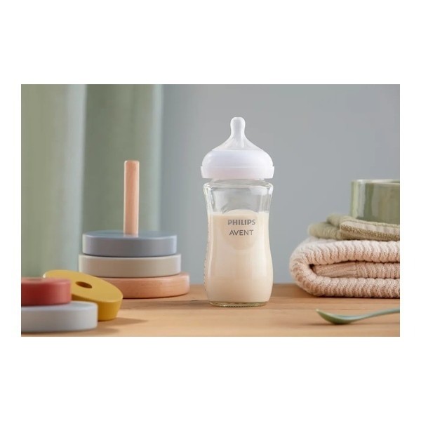 Avent Natural response Biberon en verre