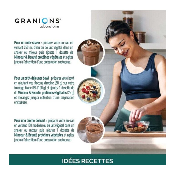 Granions Protéines végétales Minceur et Beauté poudre