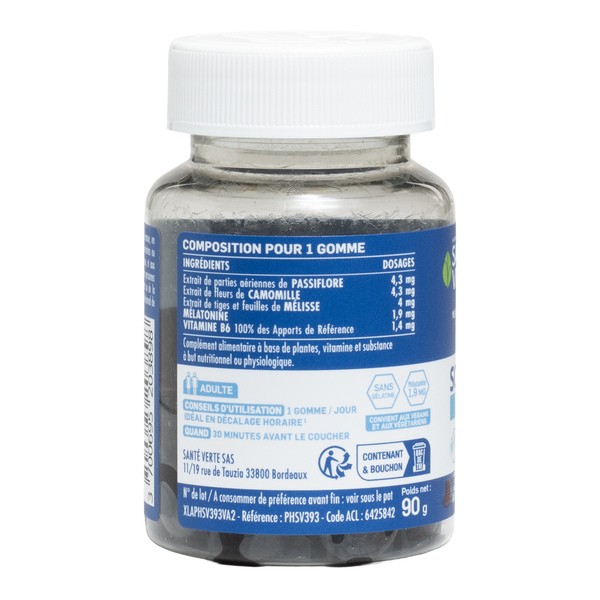 Santé Verte Somniphyt Total Nuit 1,9 mg gummies