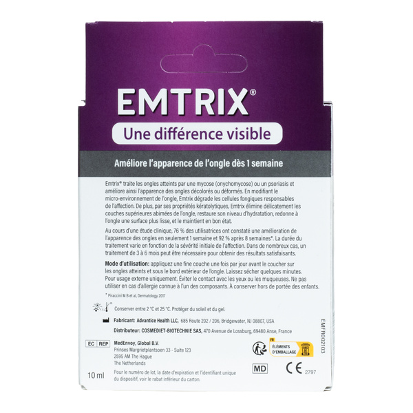 Emtrix Stylo Traitement des mycoses des ongles