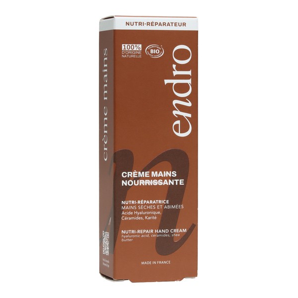 Endro crème mains nourrissante bio