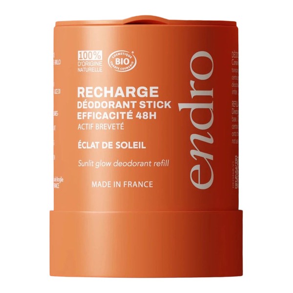 Endro Déodorant stick rechargeable 48h bio
