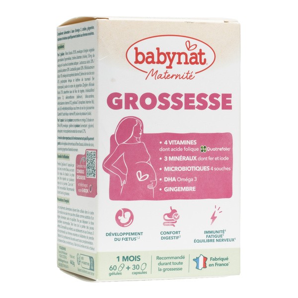 Babynat Maternité Grossesse gélules + capsules