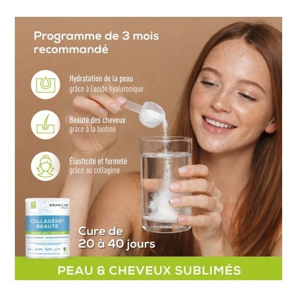Granions Collagène+ Beauté poudre Pomme