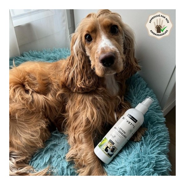 Lotion anti odeurs chien et chat Biovetol