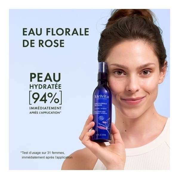 Melvita Eau florale de rose Bio