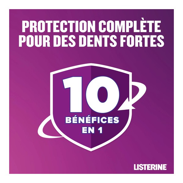 Listerine Total Care bain de bouche Menthe intense