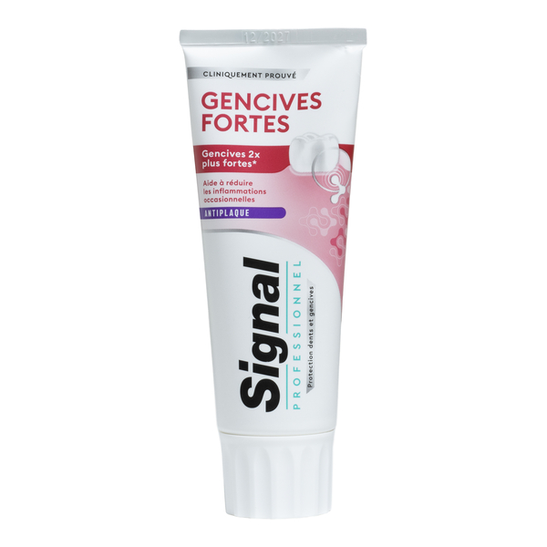 Signal dentifrice Gencives fortes anti plaque