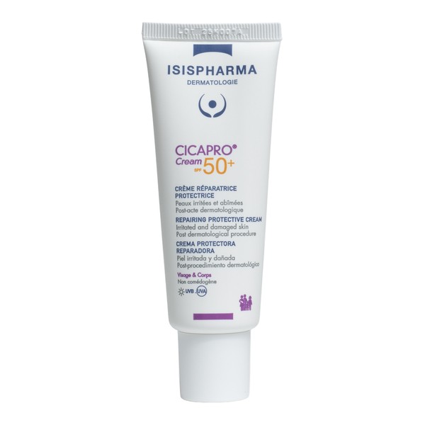 Isispharma Cicapro Crème réparatrice protectrice SPF 50+