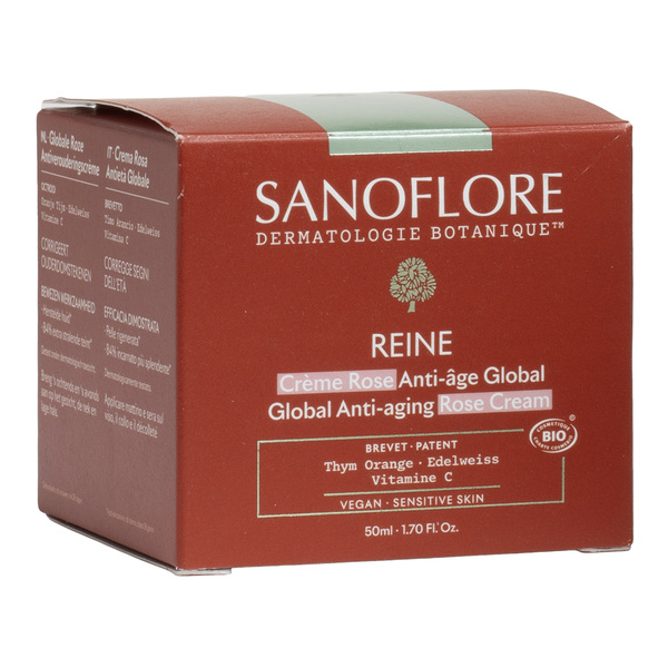 Sanoflore Reine Crème rose anti âge global Bio