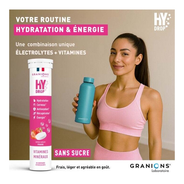 Granions Hydrop Vitamines et Minéraux comprimés