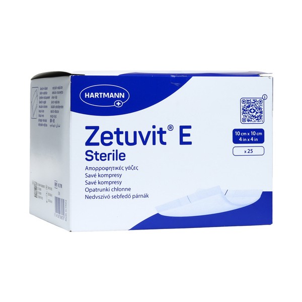 Hartmann Zetuvit E pansements absorbants stériles 25 unités