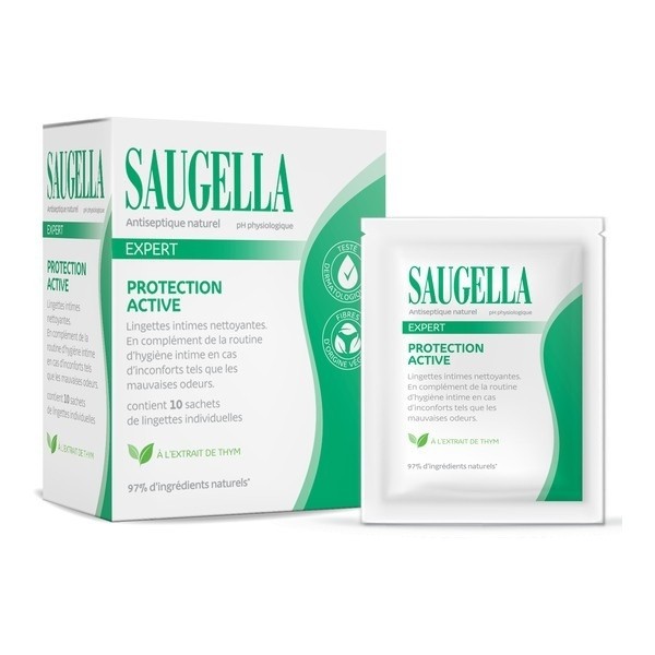 Saugella Lingettes intimes nettoyantes