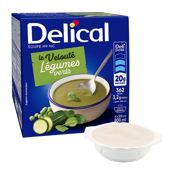 Delical Soupe HP HC Velouté de légumes