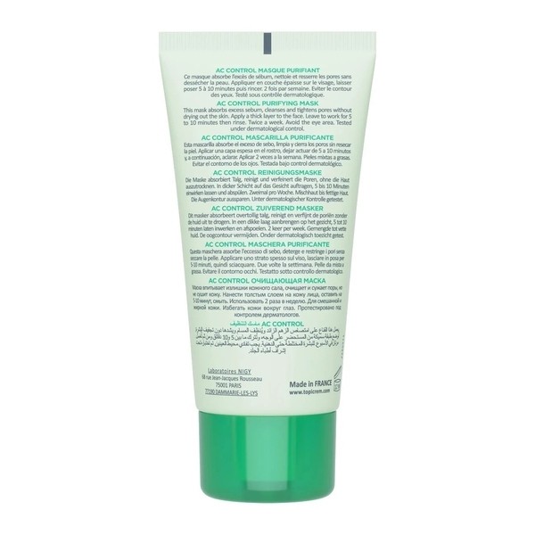 Topicrem AC Control masque purifiant