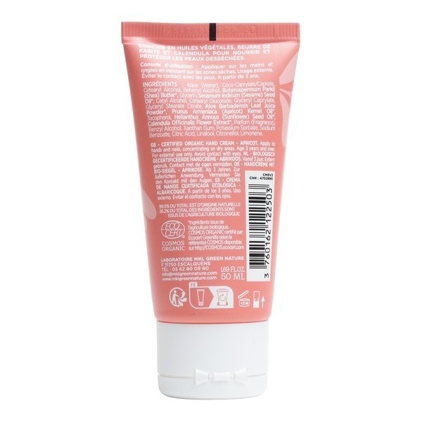 MKL Crème Mains Nourrissante Bio