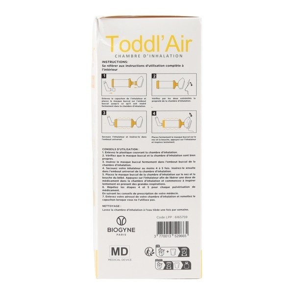 Chambre d'inhalation Toddl Air