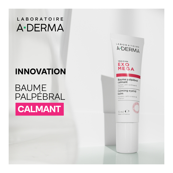 A Derma Exomega Baume palpébral calmant