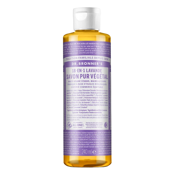 Dr Bronner's savon liquide