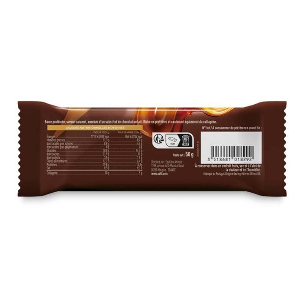 Eafit barre collagène + protéines Caramel