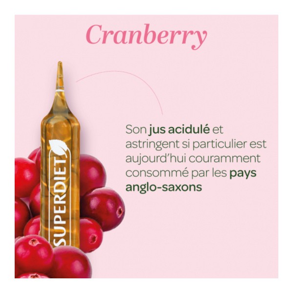 Super Diet Cranberry ampoules Bio