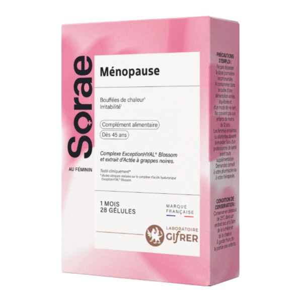 Sorae Ménopause gélules