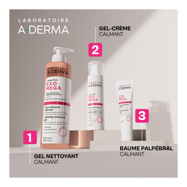 A Derma Exomega Baume palpébral calmant