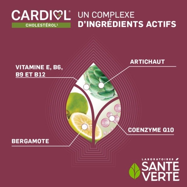 Santé Verte Cardiol comprimés
