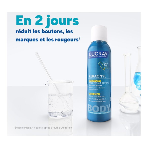 Ducray Keracnyl Spray corps asséchant anti boutons
