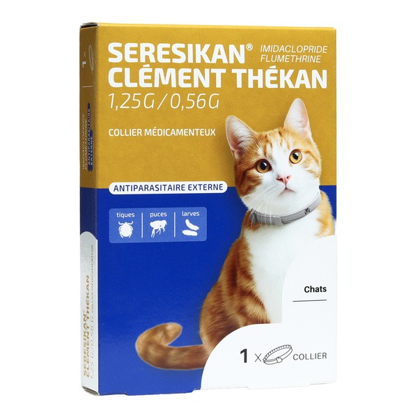 Seresikan Collier anti puce Chat