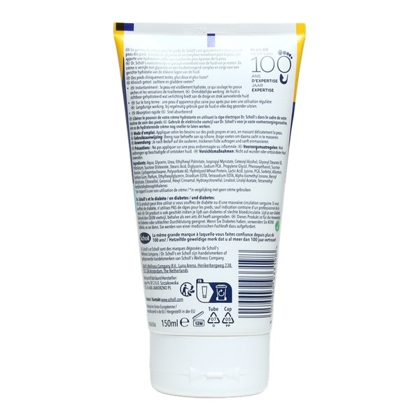 Scholl Crème Pieds Hydratation Quotidienne