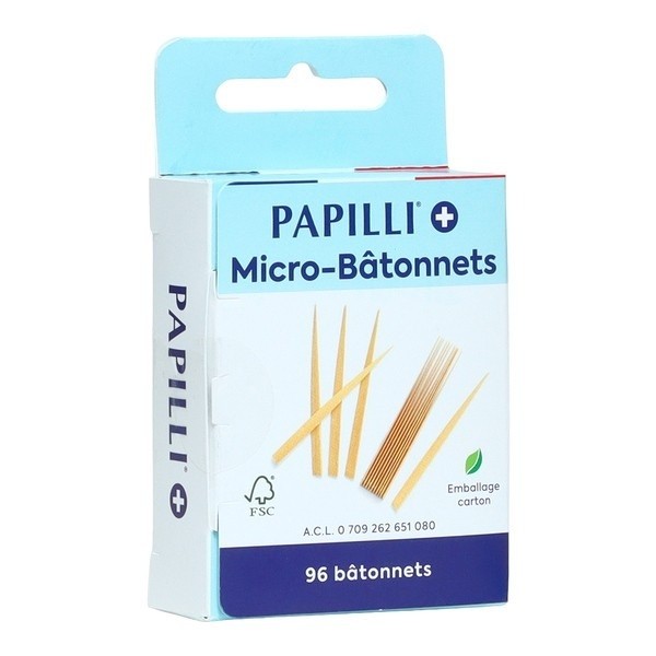 Papilli micro bâtonnets interdentaires