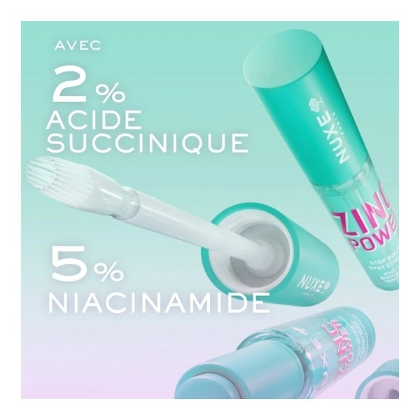 Nuxe Zinc Power stop boutons