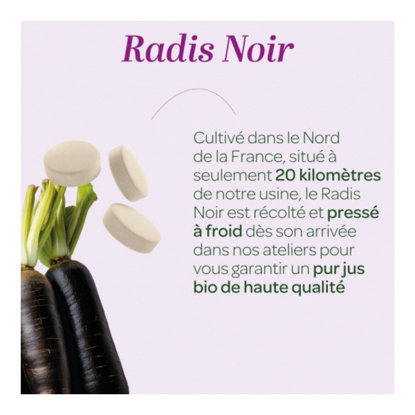 Super Diet Radis noir Bio comprimé