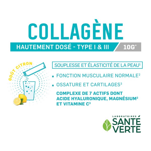 Santé Verte Collagène 10 g stick